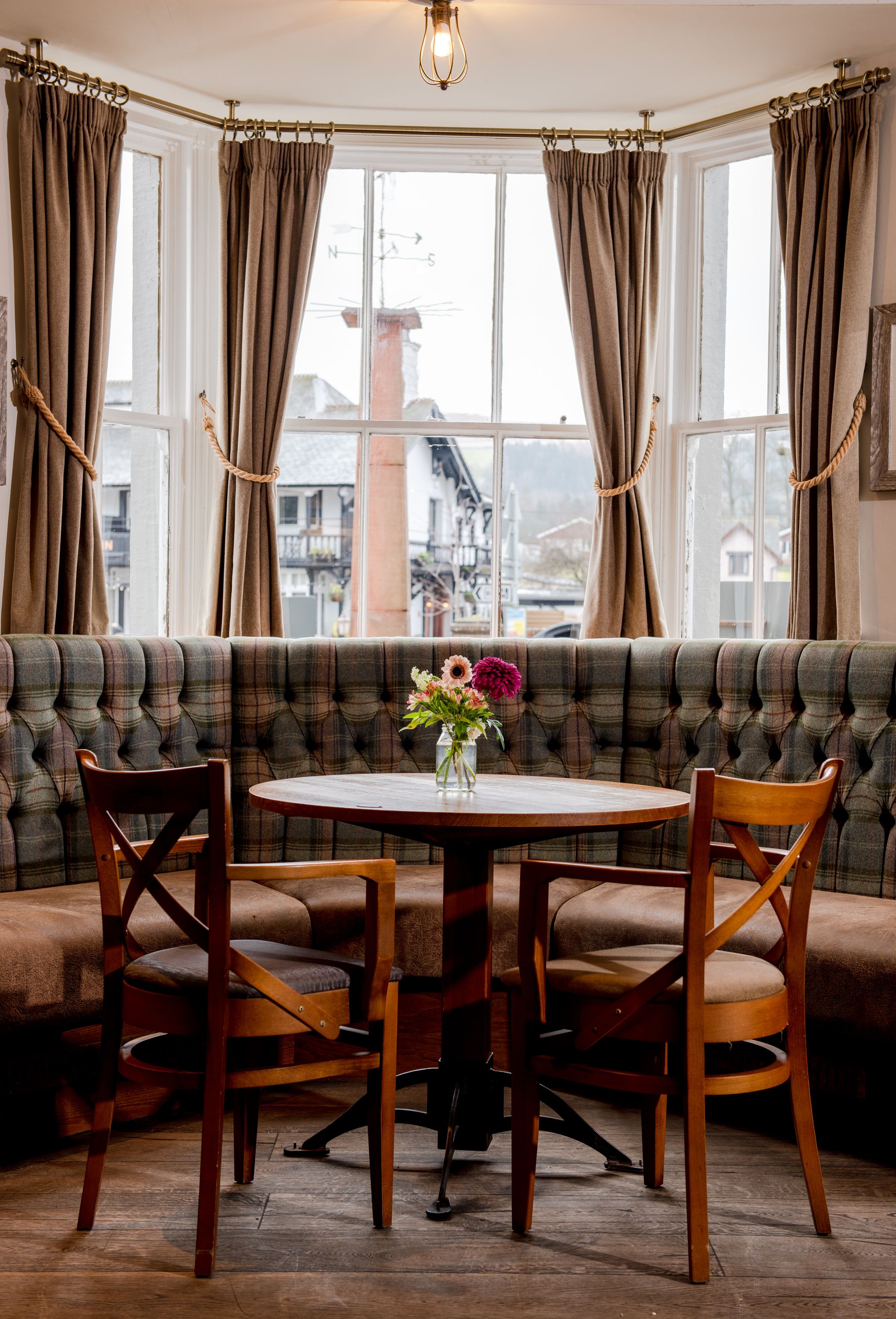 window table at the crown inn